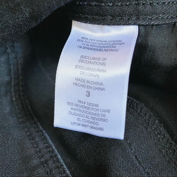 WALLFLOWER | Denim Black Frayed Jeans - Picture 9 of 9